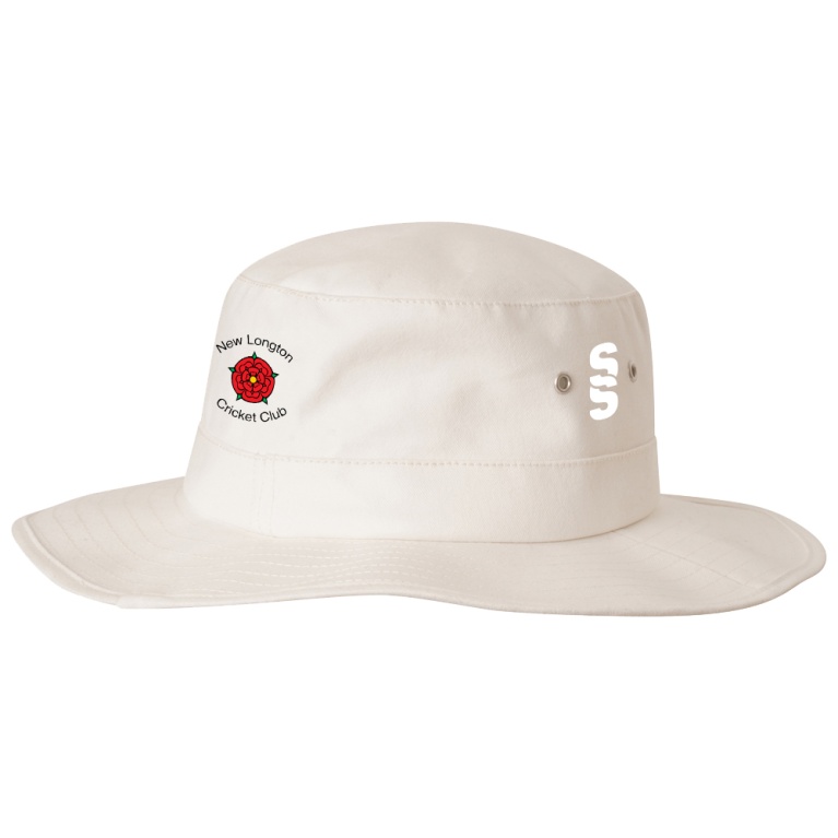 NEW LONGTON CC Floppy Hat - Ivory